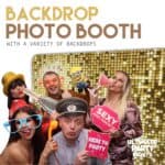Backdrop Photo Booth for Hire