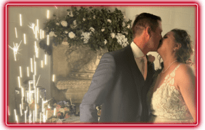 Wedding Spark Machines